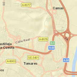 Castilleja de la Cuesta Street Map