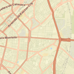 Sevilla Street Map