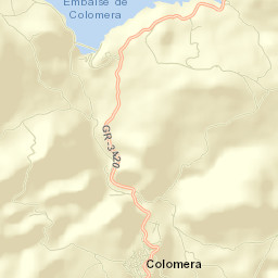 Colomera Street Map