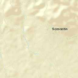 Somontín Street Map