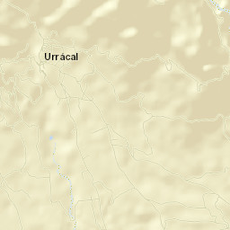 Urrácal Street Map