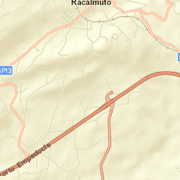 Racalmuto Street Map