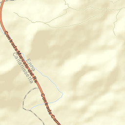 Provincia di Caltanissetta Street Map