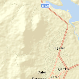 Karamanlı Street Map