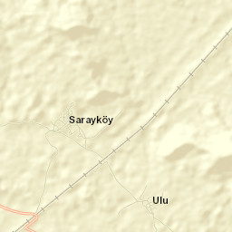 Ayrancı İlçesi Street Map