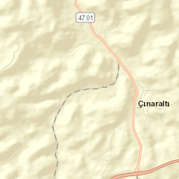 Çınaraltı Street Map