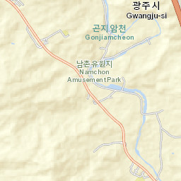 Gwangju-si Street Map