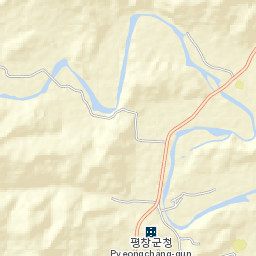 Pyeongchang Street Map