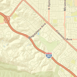 Loyola Street Map