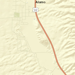 Alamo Street Map
