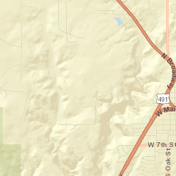 533-629 South Broadway, Cortez, CO 81321 Street Map