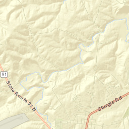 Crittenden County Street Map