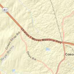 Concord Street Map