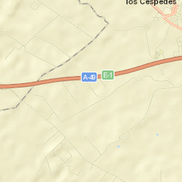Carrión de los Céspedes Street Map
