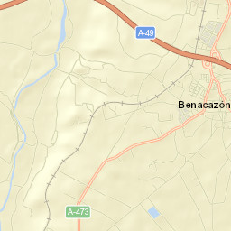 Benacazón Street Map