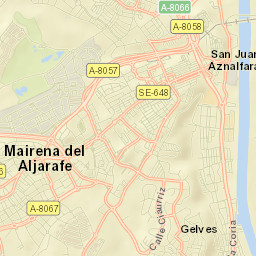 Mairena del Aljarafe Street Map