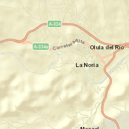 Olula del Río Street Map