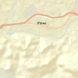 Fines Street Map