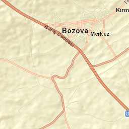 Bozova Street Map