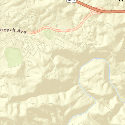 Giles County Street Map