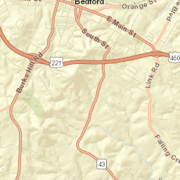 Bedford Street Map