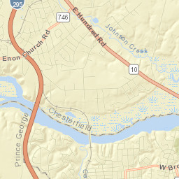 Enon Street Map