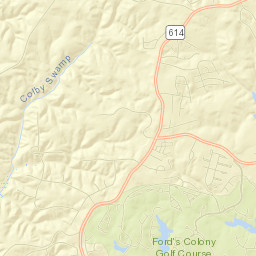 James City County Street Map