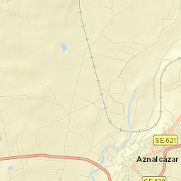 Aznalcázar Street Map
