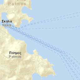 Pátmos Street Map