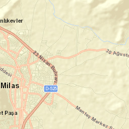 Milas Street Map