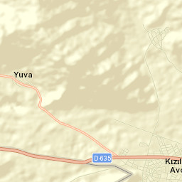 Kızılkaya Street Map