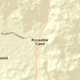 Kocaaliler Street Map