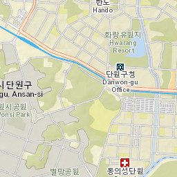 Ansan-si Street Map