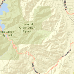 11998 Stevens Canyon Rd, Cupertino, CA Street Map