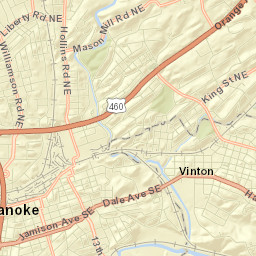 Vinton Street Map