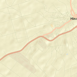 Hinojos Street Map