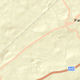 Paradas Street Map