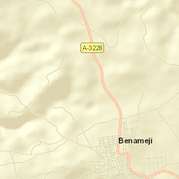 Benamejí Street Map