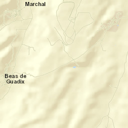 Beas de Guadix Street Map