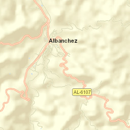 Albánchez Street Map