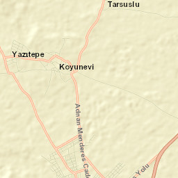 İmamoğlu Street Map
