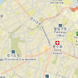 Suwon Street Map