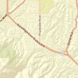 Monte Sereno Street Map