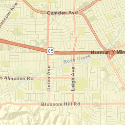 Cambrian Park Street Map