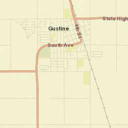 Gustine Street Map