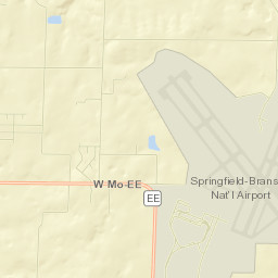 6005-6299 West Farm Road 104, Springfield Street Map