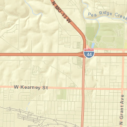 3049 West Grandview Street, Springfield, MO Street Map