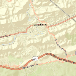 Bluefield Street Map