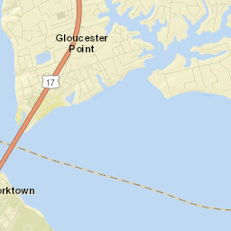 Gloucester Point Street Map