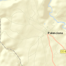 Palenciana Street Map
